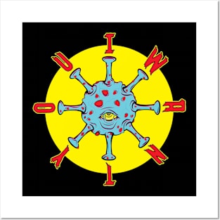 Covid Virus wants you! Posters and Art